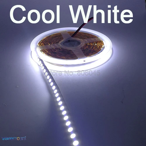 12 В 5050 Светодиодная лента 120 светодиодный s/m 5 М 600 светодиодный супер яркий Однорядный светодиодный гибкий Полосатый Белый теплый белый RGB ледяной синий цвета - Испускаемый цвет: Cool White