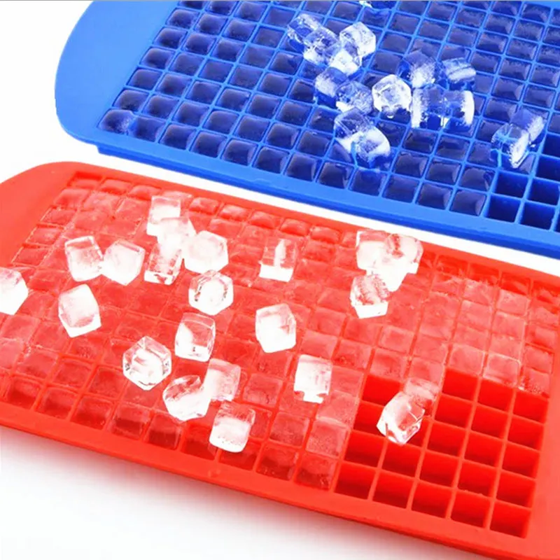 

150 Grids Ice Cream Mold Silicon Tray Maker Chocolate Mould Creative Small Ice Cube Mold Heart Square Shape Kitchen Accessories