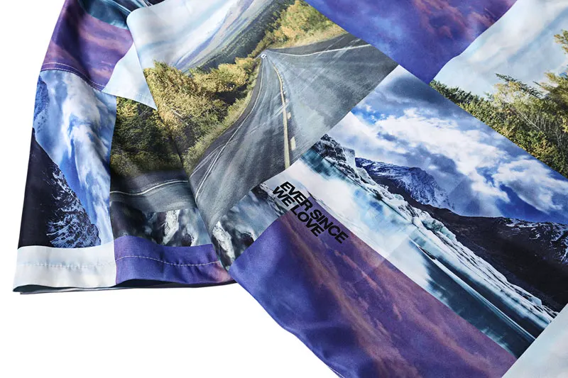 Landscape Print Shirts 8