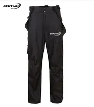 mens outdoor Trousers 2-1 soft shell pants hunting hiking climbing snowboard Camping waterproof climbing warm fleece detachable