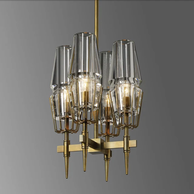 Minimalist Copper Chandelier Collection