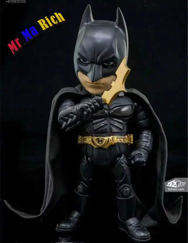 

Dc Comics The Dark Knight Rises Batman Hybrid Metal Figuration #026 Batman With Led Light Brinquedos Pvc Action Figure Kids Toys