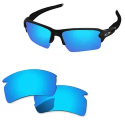 Голубой лед зеркало Поляризованные замены Оптические стёкла для Flak 2.0 XL Солнцезащитные очки для женщин Рамки 100% UVA и UVB Защита