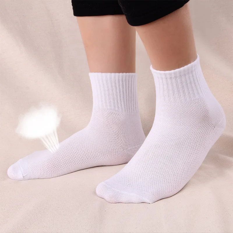 

10Pairs Mens Dress Socks Summer Breathable Mesh Men Casual Socks Classic Business