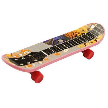 

2 Pcs Random Color Creative Mini Small Finger Skateboard Multicolor Novelty Educational Toys Outdoor Sports Funny Games