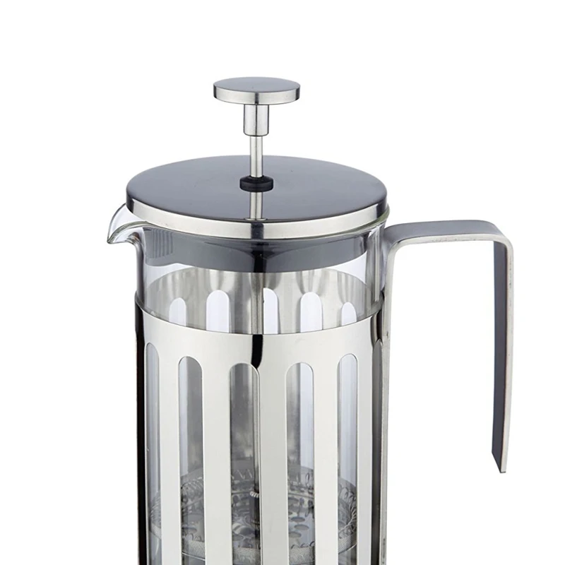 600ml Coffee Plunger Stainless Steel French Press Coffee Maker Tea Pot Kettle 20OZ Teapot with Press Filter Coffee Tea Tools (5)