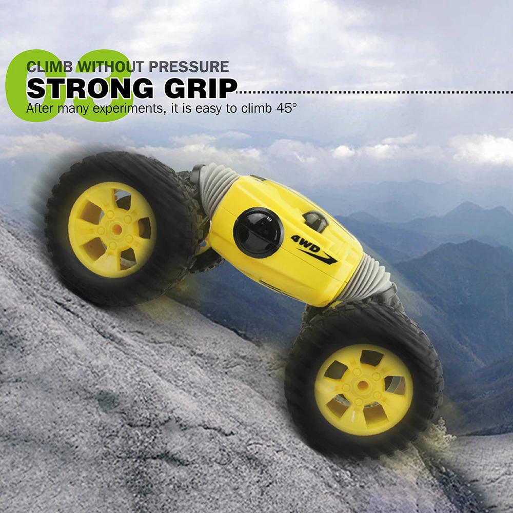 

Original 1:16 RC Car 2.4G 4WD One Key Transform Double Sided Flip RC Stunt Car High Speed Crawler Buggy Cars Toys for Children