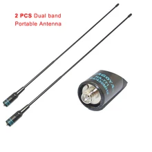 2 шт./партия антенна Nagoya NA-771 SMA-F Dual Band Мягкая 144/430 МГц антенна для Baofeng UV-3R для Yaesu VX-3R VX-7R для TYT