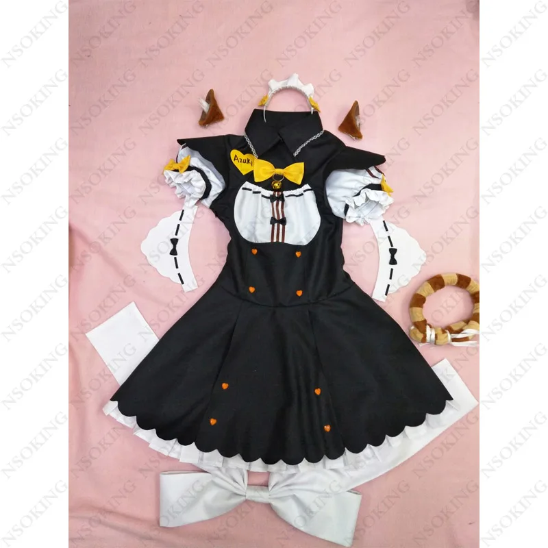 

Nekopara Azuki Cosplay Orange Maid Costume