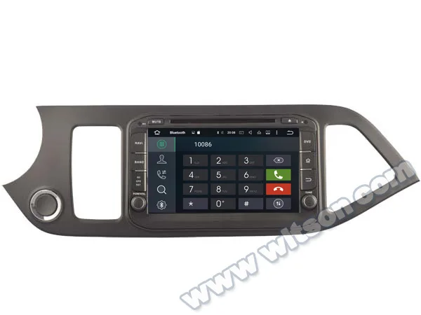 Top 8" Android 8.0 OS Car DVD Multimedia GPS Radio for Kia Morning/Picanto 2011 2012 2013 2014 2015 2016 2017 with 4GB RAM 32GB ROM 1