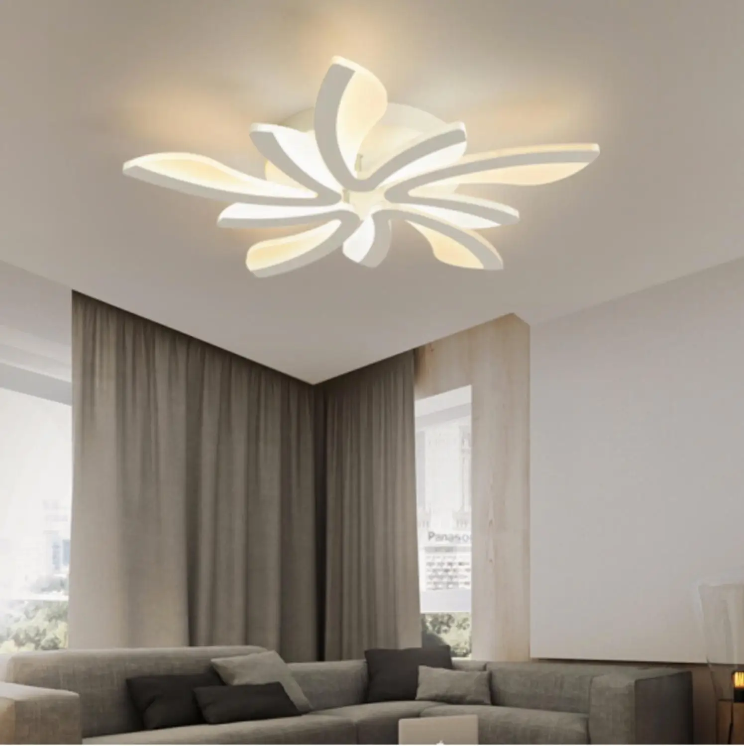  LED Ceiling Lights Dandelion Indoor Ceiling Lamp Modern Simple Post-Modern Living Room Bedroom Dini - 33028227296