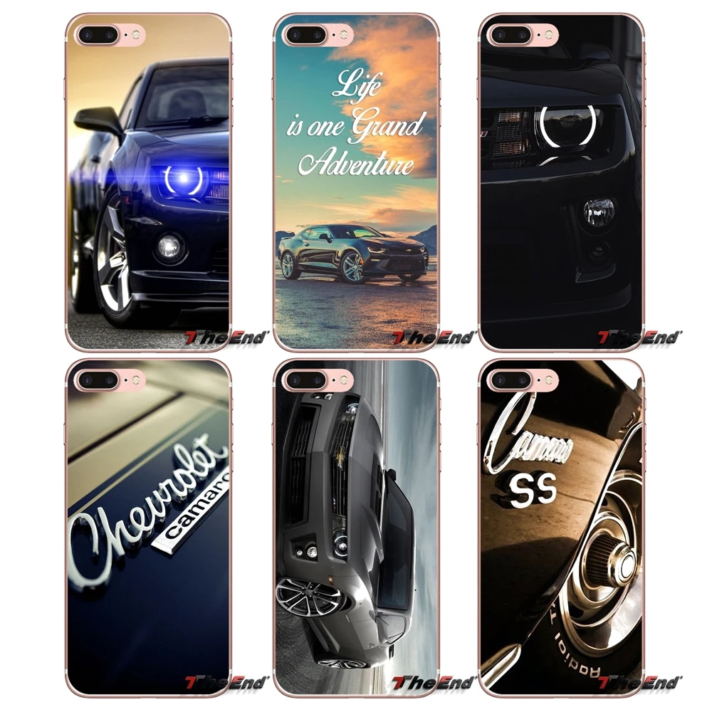 Мягкие чехлы из ТПУ для Samsung Galaxy S2 S3 S4 S5 MINI S6 S7 edge S8 S9 Plus Note 2 3 4 5 8 Coque Fundas Chevrolet Camaro Super