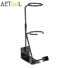 AETool гравитационный подающий Краскораспылитель подставка держатель подставка для распылителя с фильтром держатель настенная скамья+ краски бумажные фильтры