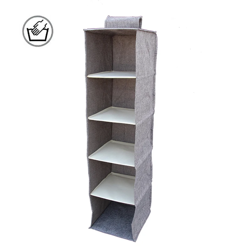

Hoomall Multilayer Wardrobe Organizer Hanging Storage Holder Racks Cotton and Line Clothes Bra Closet Organizers Household