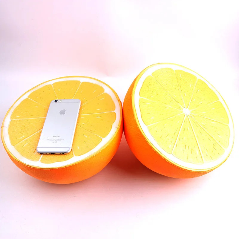 Orange Unpack the toy squishy slow rising Phone straps