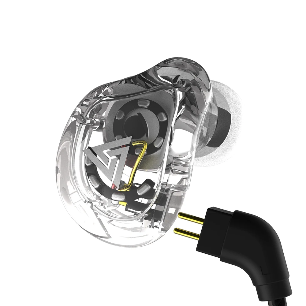 Новые наушники с двумя динамиками для телефона HiFi монитор басом Fone de Ouvido Sport