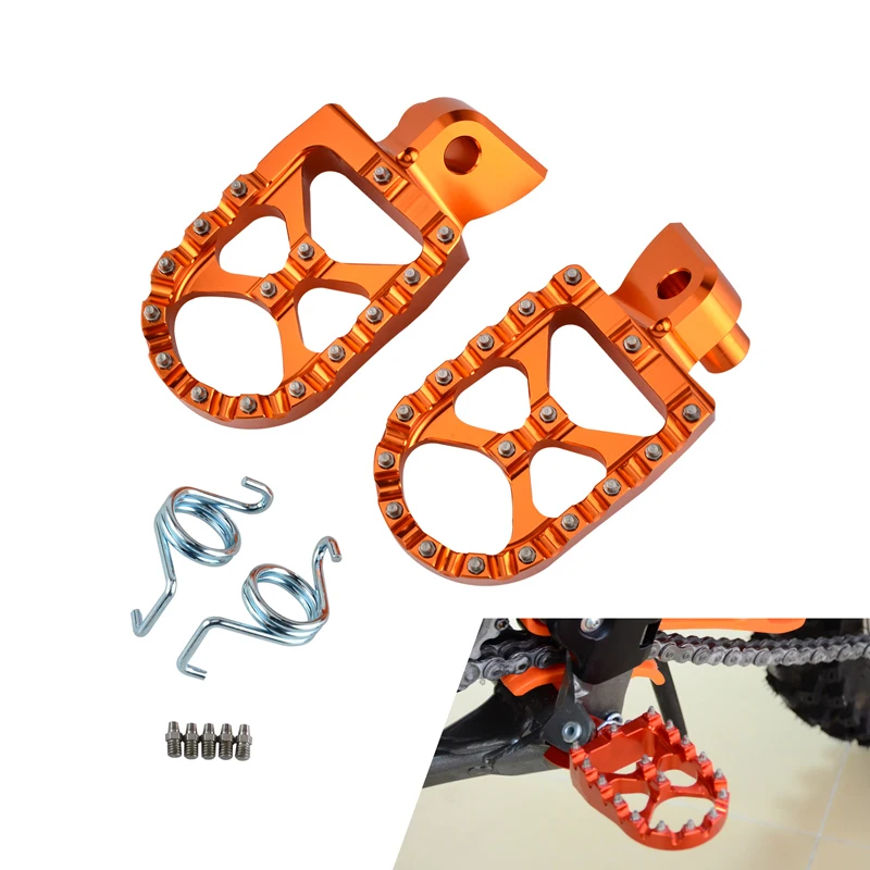 MX Гонки подножки педали для подножки KTM SX EXC SX SX-F XC-F EXC-F 65 85 125 200 250 300 350 400 450 525 530 и т. д