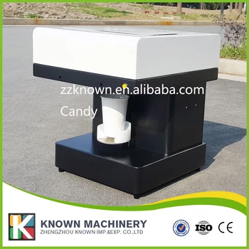 

Art Coffee Drinks Inkjet Printer Food inkjet WIFI coffee printer with WIFI connection for commerical and personal use