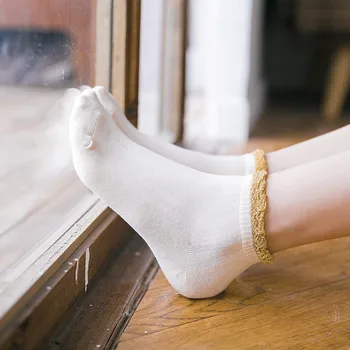 

New Lady's Boat Socks With Bright Silk Low Top Stock Women Cotton Striped Sock Slippers Girls Wholesale Fashion Socks