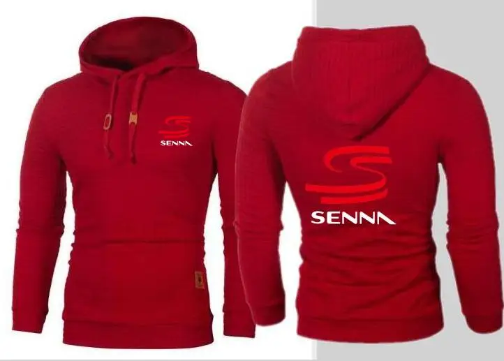 

2019 Quality Cotton Long Sleeve Sweatshirt Men Clothes Ayrton Senna DRIVEN TO PERFECTION Funny Hoodies Sweatshirts Men