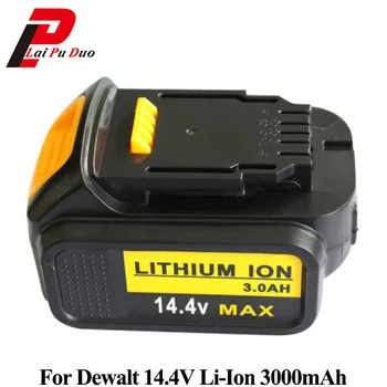 

3.0Ah 14.4V Li-Ion Replacement Power Tool Battery For Dewalt :DCB140 DCB141-XJ