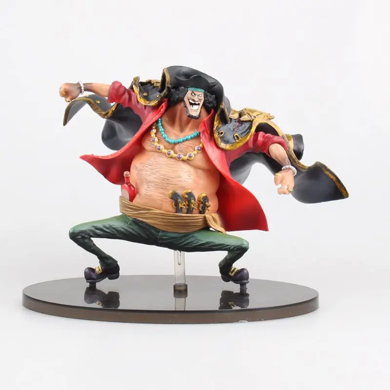 

14cm Anime One Piece Marshall D. Teach Black Beard PVC Action Figure Resin Collection Model Toy Doll Gift