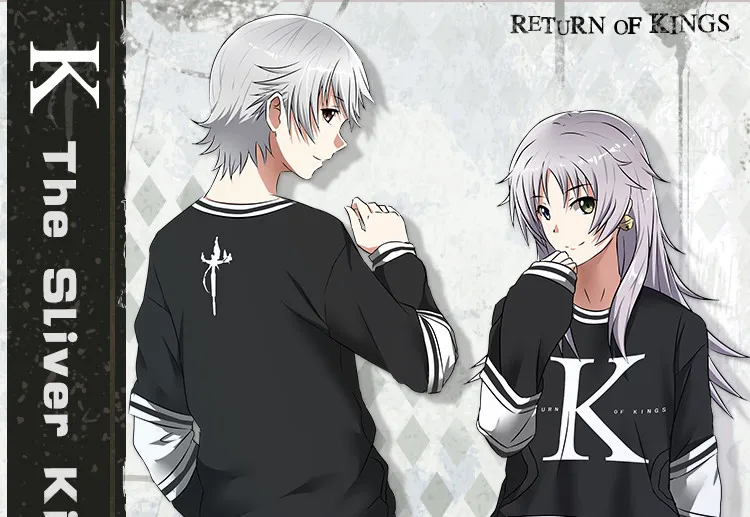 Moeyuアニメkプロジェクトは剣のダモクレスニットセーター長袖ジャージ男性女性プルオーバープルジャンパー冬カシミヤ Women Pullover Winter Jumperpullover Women Aliexpress