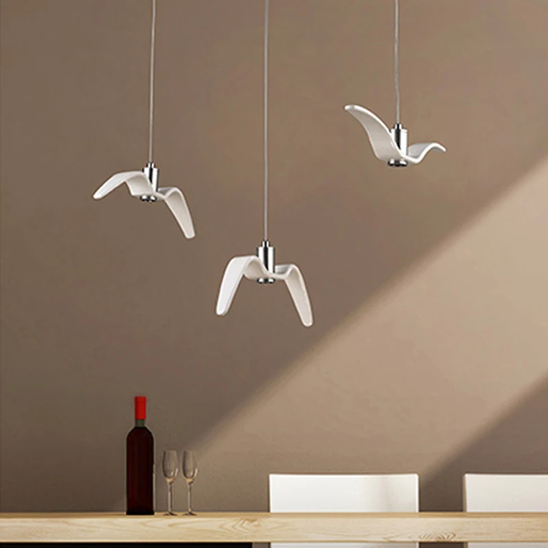 

LED Nordic Mew Shaped Iron LED Lamp LED Light Pendant Light Pendant Lamp Pendant Lights For Bar Store Dinning Room Restaurant