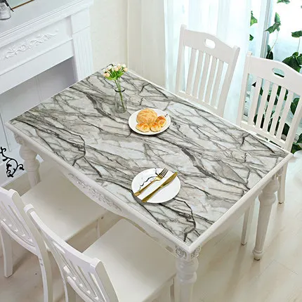 

2019 New Arrive Hot Sell Brand PVC Tablecloth Kitchen Pattern Oil Glass High Quality Tablecloth Transparent Waterproof D' Water
