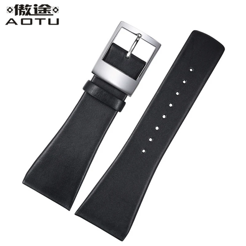 

Genuine Leather Watch Straps For CALVIN KLEIN ck K0Q21107 KOQ21120 Men Watchbands 28MM Leather Clock Bracelet Belt Saat Band