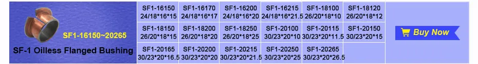 LUPULLEY SF1-F безмасляный фланец втулка подшипника SF1-F10060 SF1-F10150 SF1-F12200 самостоятельно композитный фланцевого подшипника