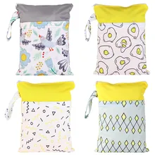 [Simfamily] 36*28 см, водонепроницаемая сумка для подгузников с принтом, двойной карман, ручка из ткани, мультяшная Пеленка, сумка для мам