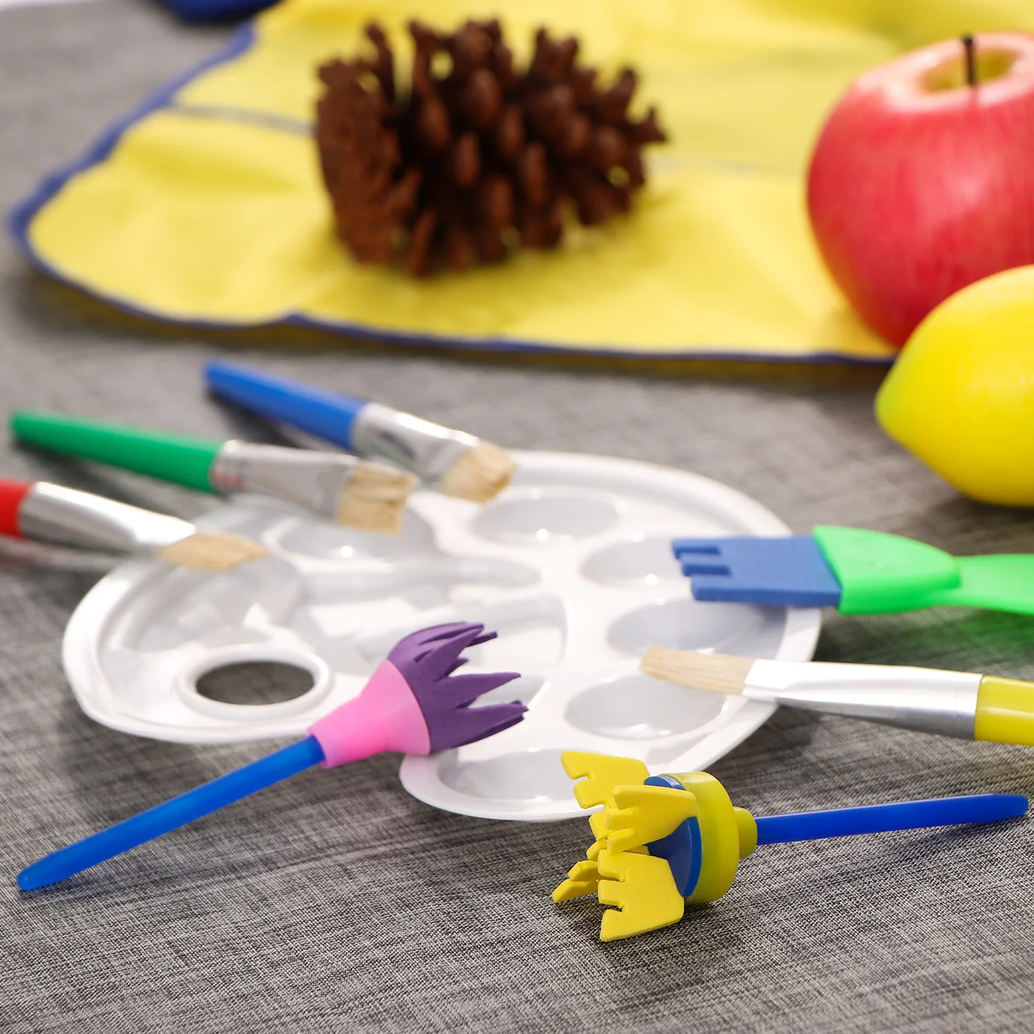 2018 Painting Toys Fun Paint Brushes Children Sponge Brush Flower