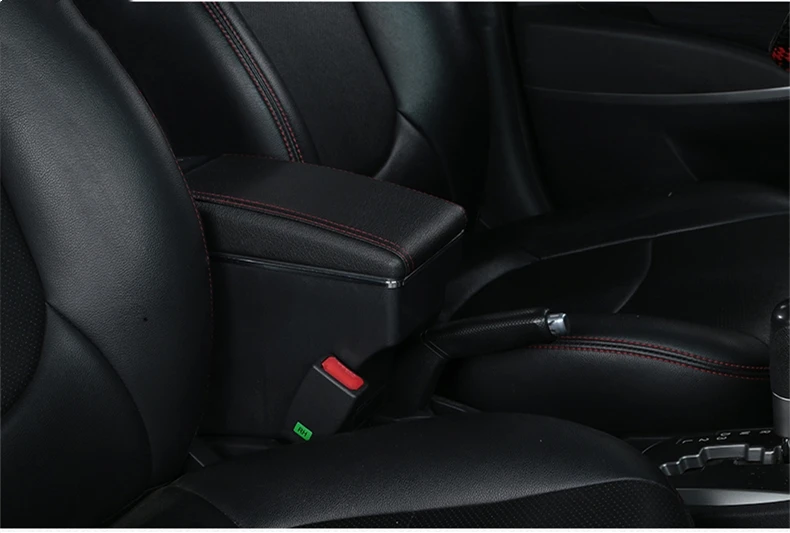 Кожаный подлокотник, коробка, центральный подлокотник, коробка для интерьера, автомобильные аксессуары для Volkswagen Tiguan L - Название цвета: for Tiguan
