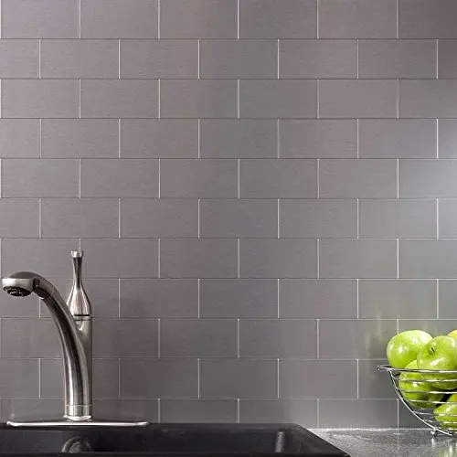 Online buy wholesale silver backsplash tile from china silver ...