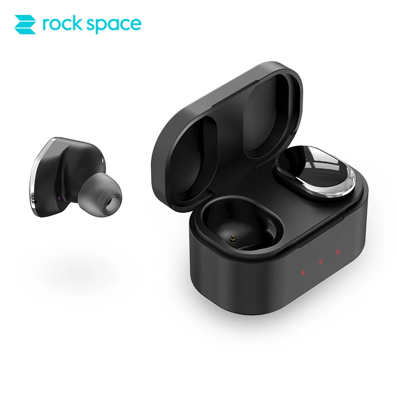 ROCK Bluetooth 5,0 наушники TWS Беспроводные Hi-Fi стерео наушники сенсорное управление наушники с микрофоном для samsung iPhone Xiaomi