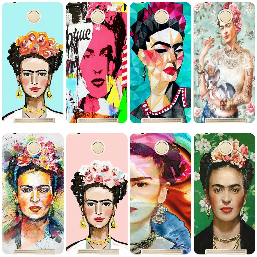124GV Frida Kahlo art Hard Transparent Cover Case for Xiaomi Redmi 3 3S 3Pro 4 4a