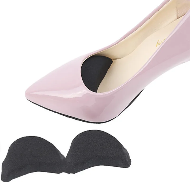 

Fashion Women Heels Anti-Pain Sponge Cushion Foot Forefoot Half Yards Shoes Pad Top Plug Filler Shoes Adjustment Shoe Inserts