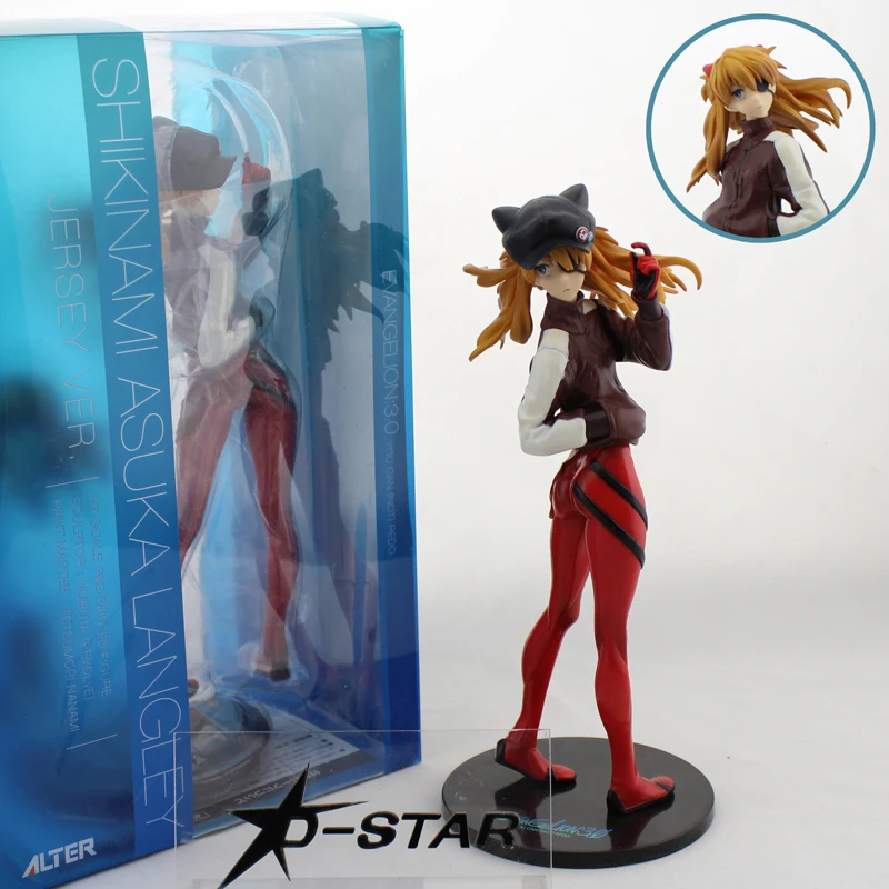 Anime EVA Neon Genesis Evangelion Soryu Asuka Langley PVC Figure New Toy No box