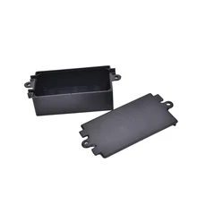 black Waterproof Plastic Cover Project Electronic Instrument Case Enclosure Storage Box