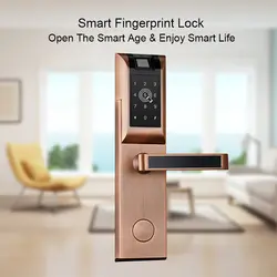OULET биометрический дверной замок дома квартира электронный замок Беспроводной приложение телефон Bluetooth карта паролей цифровой дверной