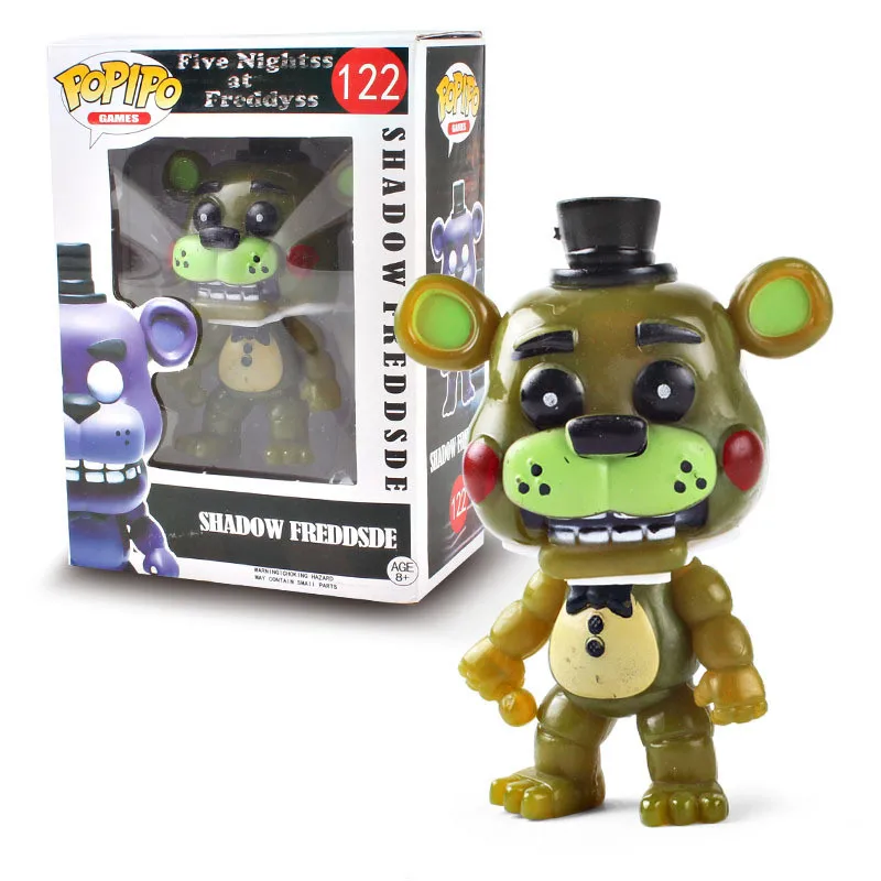 Five Nights at Freddy's  Action Figure Hand puppet FNAF Brinquedoes Doll Unicorn Freddy PVC Toys Christmas Gift 10CM