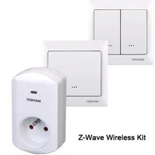 Z-Wave умный дом ЕС Тип переключатель комплекты в том числе(1 французский гнездо+ 1 один Swicth+ 1 двойной Swicth