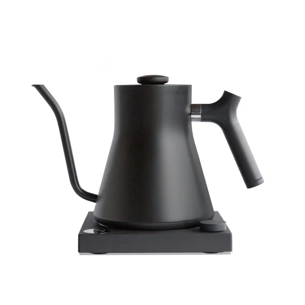 

tagg EKG, Electric Pour-over Kettle For Coffee And Tea, Matte Black, Variable Temperature Control, 1200 Watt Quick Heating, Buil