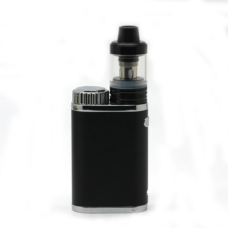 Kingfly P BOX Kit Filling 2ml Atomizer Mini Vape Kit vaporizer Box Mod 50w Weipa Istick Pico