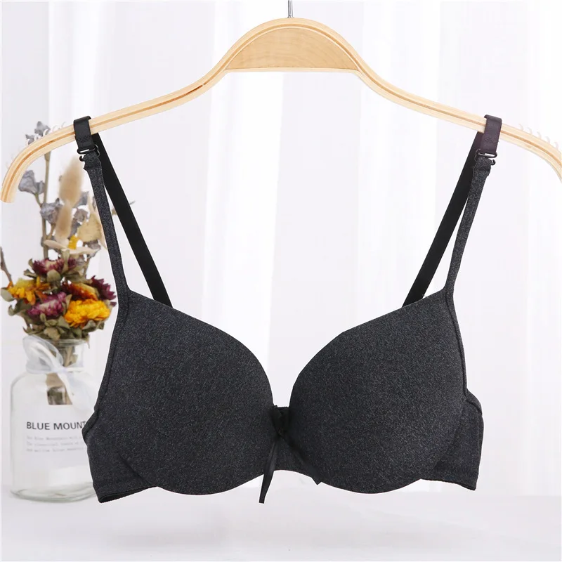 Buy Seamless Underwire Women Sexy Bra Color Cotton