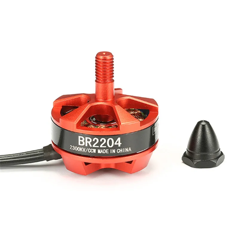 Высокое качество 4 шт. Racerstar гоночный Edition 2204 BR2204 2300KV 2-3 S бесщеточный двигатель с вращением по часовой стрелке и против часовой стрелки для