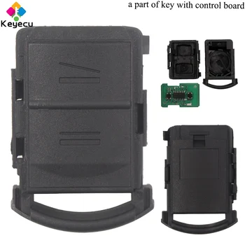 

KEYECU A Part Of Remote Control Car Key- 2 Buttons& 433.92MHz- FOB for Vauxhall/Opel Corsa C Combo Meriva Tigra FCC ID: 5WK48669
