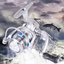 FM150 Рыболовная катушка, бесступенчатая спиннинговая катушка, маленькая Рыболовная катушка, 10 подшипников