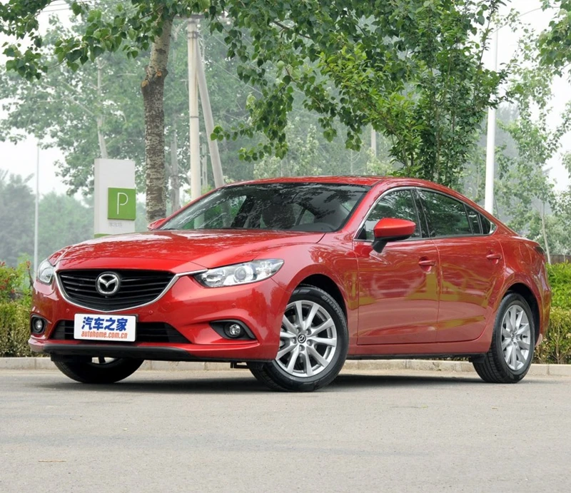 Автомобильный Стайлинг для Mazda 6 M6 Atenza ABS Хром Передняя головка верхняя решетка Вокруг отделки декоративная накладка 2 шт